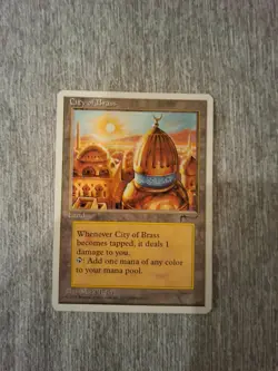 City of Brass MTG Chronicles Regular - Near Mint - Image 1