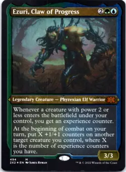 Ezuri, Claw of Progress (Foil Etched) Double Masters 2022, 494 NM - Image 1