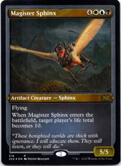 Magister Sphinx (Foil Etched) Double Masters 2022, 519 NM - Image 1