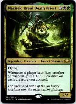Mazirek, Kraul Death Priest (Foil) Double Masters, 209 NM - Image 1