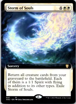 Storm of Souls (Extended Art) Commander: Innistrad: Crimson Vow, 47 NM - Image 1