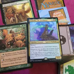 Commander Deck Magic the gathering - Ready to Play **SQUIRRELS Tribal Fun Rare** - Image 1
