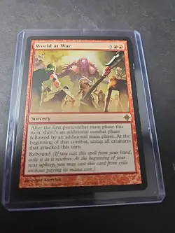 MTG World at War x1 The List Worldwake NM - Image 1