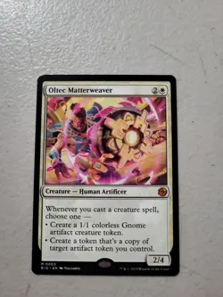 MTG Outlaws of Thunder Junction: The Big Score - Oltec Matterweaver #003 NM - Image 1
