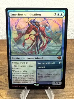 Emeritus of Ideation Secrets of Strixhaven Foil - Image 1