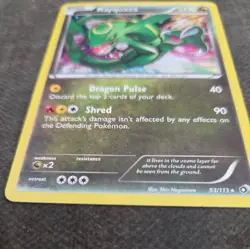 Pokemon Rayquaza Holo Black & White Legendary Treasures #93/113 - NM - Image 3