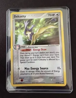 Delcatty 8/108 EX Power Keepers Holo Rare 70HP Pokemon TCG Card Stock Card - Image 1