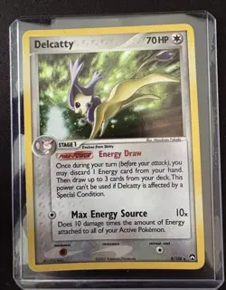 Delcatty 8/108 EX Power Keepers Holo Rare 70HP Pokemon TCG Card Stock Card - Image 2