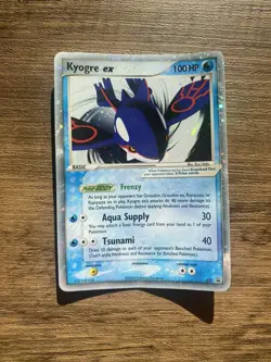 Pokemon Kyogre ex EXLT ex Black Star Promo 037 - Image 1