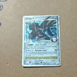 Pokemon Dialga G LV.X Ultra Rare Holo 120 HP Platinum TCG Card 122/127 - Image 3