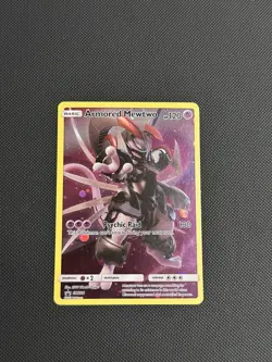 Pokemon TCG Armored Mewtwo SM228 Black Star Promo Card - Image 1