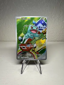 Bulbasaur - 037 Black Star Promo - First Partner Illustration Collection Pokemon - Image 1