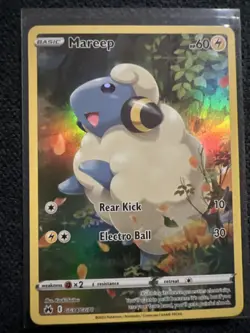 Holo Mareep GG34/GG70 Ultra Rare Crown Zenith Pokemon TCG - Image 1