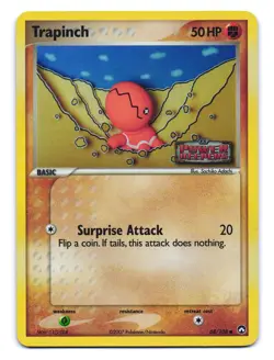 Trapinch 68/108 Common Power Keepers Pokemon Reverse Holo NM - Image 1