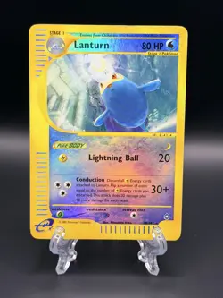 Pokemon Lanturn 20/147 Aquapolis Reverse Holo 2002 e-Reader LP+/NM Vintage - Image 1