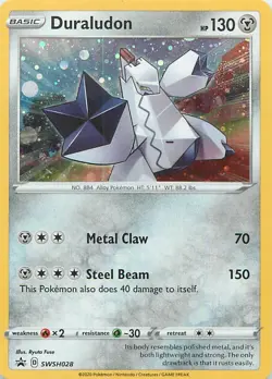 Pokemon TCG - Duraludon SWSH028 SWSH: Sword & Shield Promo Cards Holo - Image 1