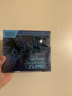 Pokemon Elite Trainer Box Mega Evolution Phantasmal Flames English Sealed - Image 1