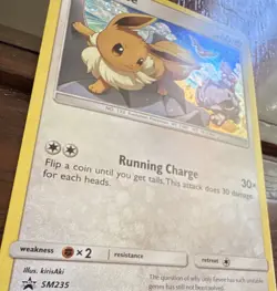 The Pokemon Company Eevee SM235 SM Holo Promo Basic 60 HP EN - Image 1