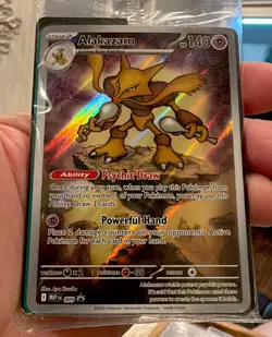 Pokemon TCG SV: Scarlet & Violet Promo Cards #009 Alakazam SEALED - Image 1