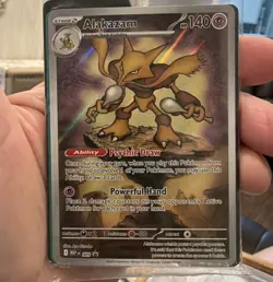 Pokemon TCG SV: Scarlet & Violet Promo Cards #009 Alakazam SEALED - Image 2