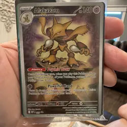 Pokemon TCG SV: Scarlet & Violet Promo Cards #009 Alakazam SEALED - Image 3