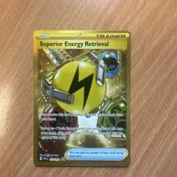 Superior Energy Retrieval 277/193 Paldea Evolved Pokemon Hyper Rare Near Mint - Image 1