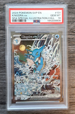 Pokemon Kingdra EX PSA 10 Gem MT #131 SVP English Edition - Image 2