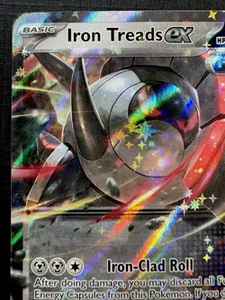 Iron Treads Ex 66/91 - DOUBLE RARE HOLO - Paldean Fates - 2025 Pokemon TCG - Image 5