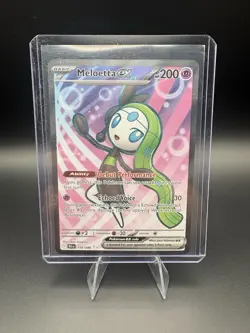 Meloetta ex 159/086 Sv: Black Bolt Holo Pokemon - Image 3