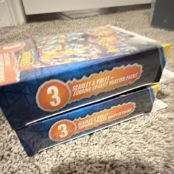 2 Pokemon Scarlet & Violet Surging Sparks Booster Box 2x English Pikachu 6 packs - Image 2