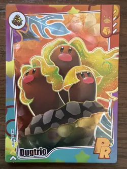 New! Dugtrio PM-PR No. 001 PR Ice Holo Eif Origin 4.0 Non-TCG Pokemon - Image 1