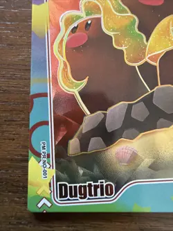 New! Dugtrio PM-PR No. 001 PR Ice Holo Eif Origin 4.0 Non-TCG Pokemon - Image 4