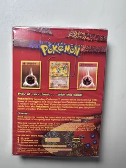 Pokemon Legendary Collection Lava Theme Deck - Factory Sealed RARE - Image 2