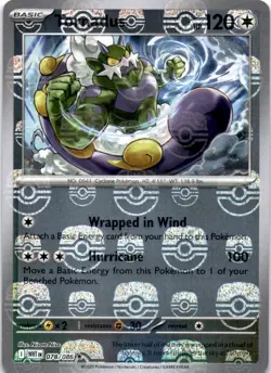 TORNADUS (MASTER BALL PATTERN) 078/086 HOLO R WHITE FLARE POKEMON HOLO LP - Image 1