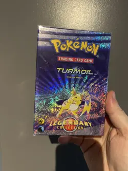 SEALED 2002 Pokemon Turmoil Theme Deck Raichu Legendary Collection - Image 1