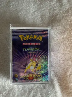 SEALED 2002 Pokemon Turmoil Theme Deck Raichu Legendary Collection - Image 3