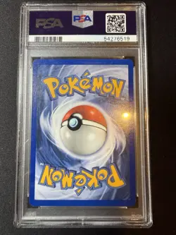 PSA 10 GEM MINT Unown D Neo Discovery 1st Edition 47/75 Pokemon DAMAGED SLAB - Image 2