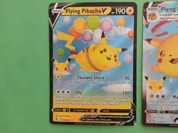 Pokemon Celebrations Flying Pikachu V 006/025 Flying Pikachu VMAX 007/025 - Image 2