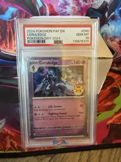 Pokemon Ceruledge Day 2024 PSA 10 Gem Mint - Image 1
