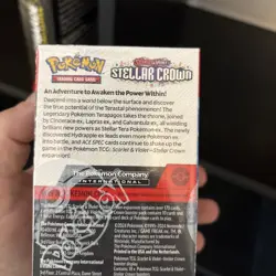 Pokemon TCG Stellar Crown Half Booster Box 18 Pack - New & Sealed - Image 3