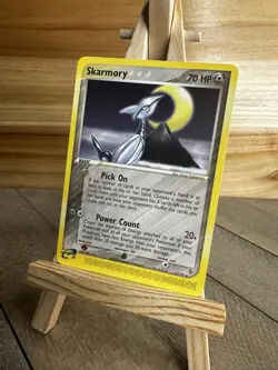 Pokemon Dragon Rare,E-Reader,PRINT ERROR Skarmory #21/97 Near Mint or Better - Image 1
