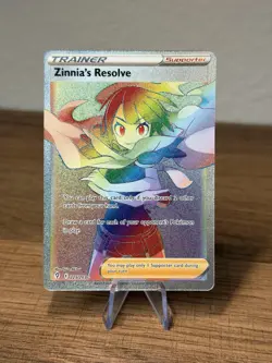 Zinnia's Resolve (Secret) 225/203 SWSH07: Evolving Skies Holo Pokemon TCG - NM - Image 1