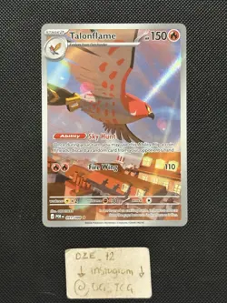 Pokemon Perfect Order - Talonflame - 091/088 - Illustration Art Rare - M/NM￼ - Image 1