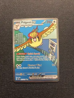 Pidgeot Ex 225 Pokemon Obsidian Flames - Image 1