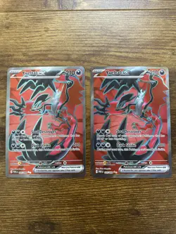 Yveltal ex 105/088 Me03: Perfect Order (x2) Special Illustration Rare Pokemon - Image 1