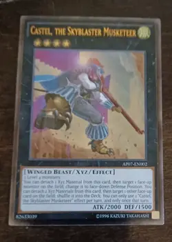 Castel, the Skyblaster Musketeer (UTR) AP07-EN002 Astral Pack 7 Unlimited - Image 1