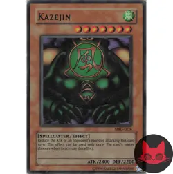 Yugioh Kazejin MRD-E026 Super Rare MP - Image 1