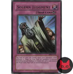 Yugioh Solemn Judgment MRD-E127 Ultra Rare HP - Image 1