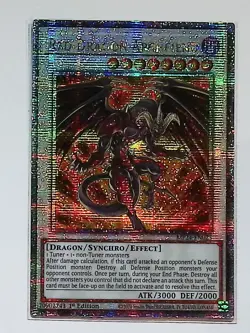 Red Dragon Archfiend MP24-EN025 Quarter Century Secret Rare 1st Edition Yugioh - Image 1