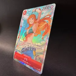 Nami OP01-016 R Parallel Alt Art Sunohara One Piece Card Game Japanese NM - Image 2